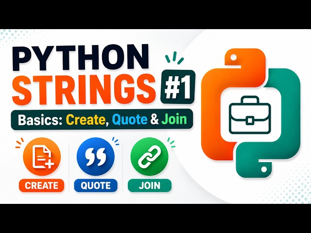 Python Strings for Beginners - String Basics (Create, Quotes, Raw Strings)