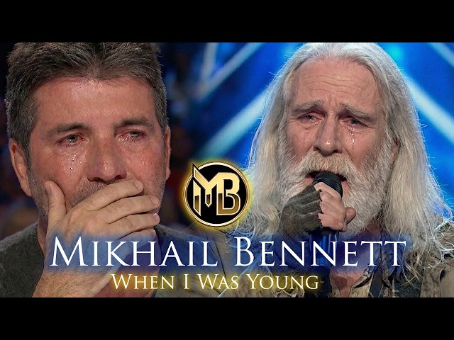 Mikhail Bennett – “When I Was Young” LIVE | Simon Cowell Breaks Down in Tears 💔