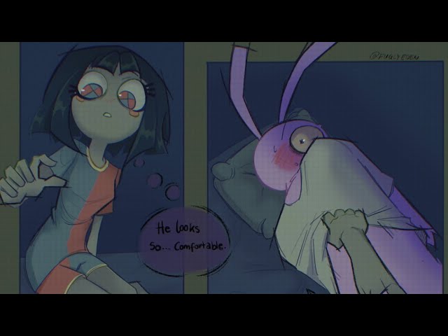 Pomni and Jax  Kiss ❤️ | Pomni x Jax  | The Amazing Digital Circus Comic Dub