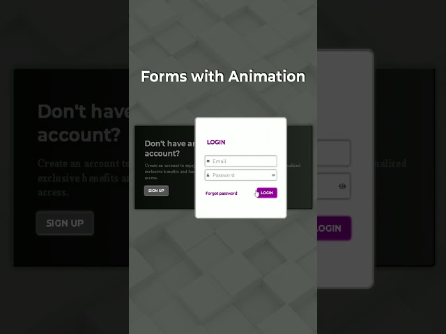 How to Create Easy Web Forms html css javascript #shorts #webdevelopment #coding #cssanimation #css