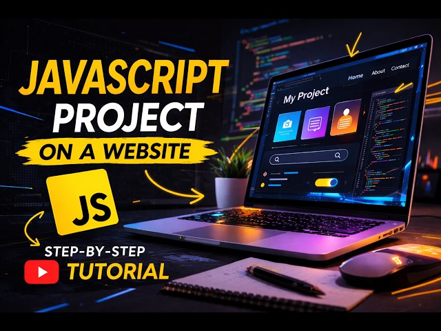 JavaScript : Watch Me Build a JS Website from Scratch #javascriptdevelopers #project #website