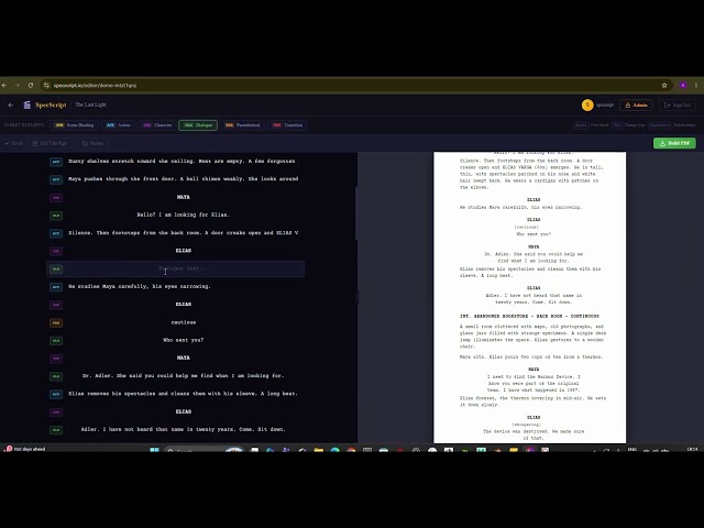 Best Screen writing application 2026.