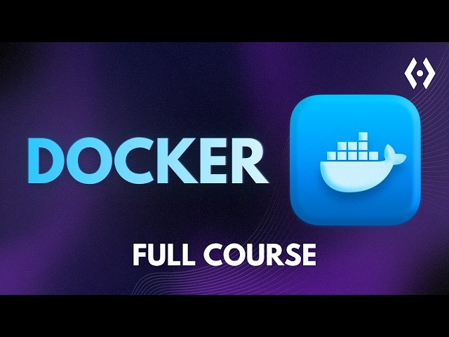 Docker for Beginners 2026 – Full Crash Course