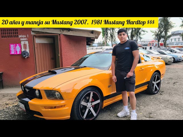 2007 Ford Mustang, a dream come true for many. 1981 Mustang Hardtop for sale. The Carcacha Bazaar.