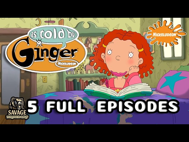 As Told by Ginger | 5 FULL EPISODES | Stealing First, Sleep On It & More | 2000s Nickelodeon