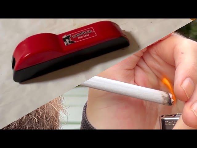 How To Make a Cigarette with Gambler Machine