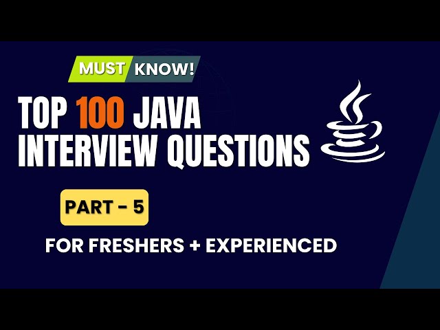 Java Interface Interview Questions Part 5 | Abstract Class vs Interface | Functional Interface