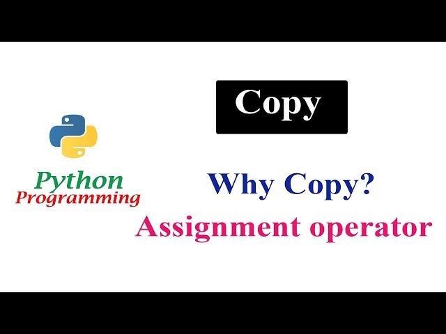 Python Tutorials - Copy | Part 1 | Assignment Operators | Example