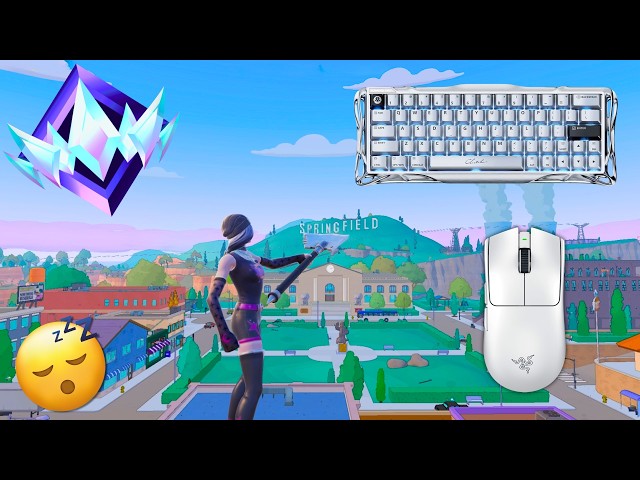 Unboxing GravaStar V60 Pro + Fortnite Handcam With Satisfying Keyboard Sounds 😴