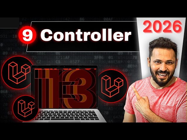 Laravel 13 Tutorial #9 Laravel Controllers Made Easy | Dynamic Routes, Views & Methods