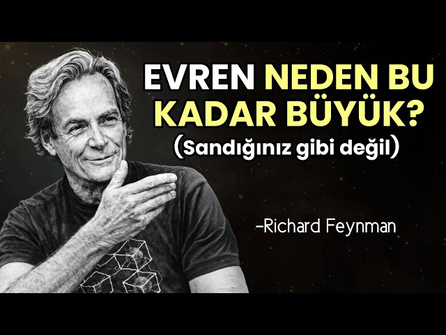 Evren Neden Bu Kadar BÜYÜK? - Feynman'ın Akılalmaz Cevabı | Richard Feynman