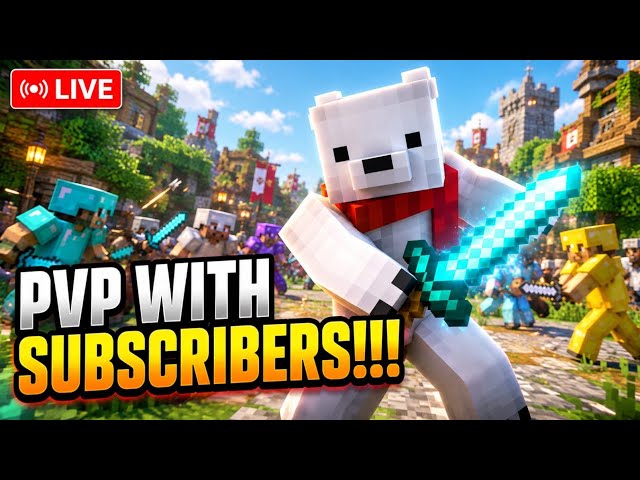 🔴Minecraft PvP Live