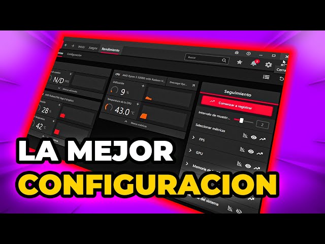 🔥⚙️¡¡Como configurar AMD RADEON para MAS FPS!! | (Con prueba de rendimiento 📈+100FPS)