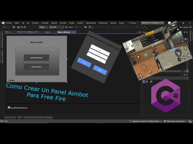 Cómo crear tu propio Panel Aimbot en C# con RPC y Login