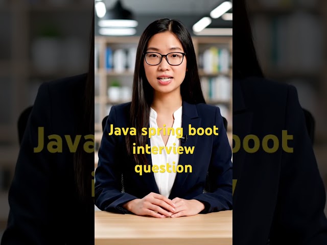 Spring boot interview question | @bean annotation in spring boot #springboot #short #coding