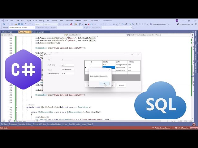 Best Way to Save Data into SQL with C# in Visual Studio 2022 REVEALED!- Chapter 2 #coding