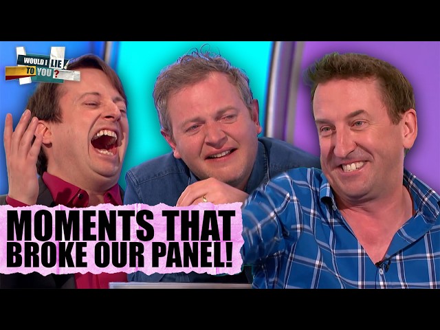 The MOST HILARIOUS Panel Breaks 🤣 | Would I Lie To You?
