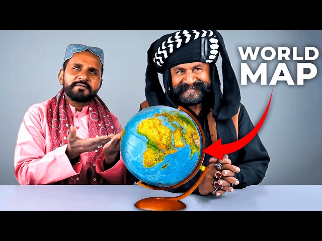 There are still people who haven’t seen a globe before