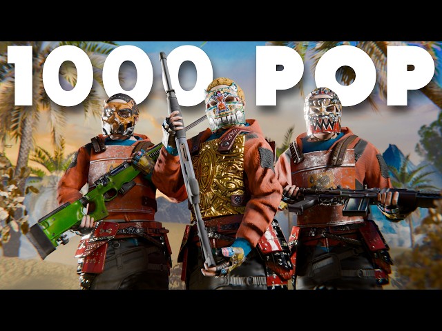 1000 POP BUT THIS TIME I HAVE TEAMMATES...