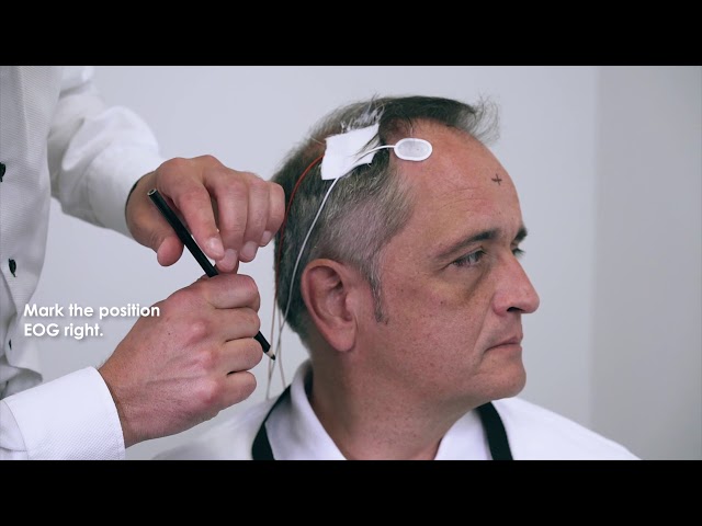 Application EEG, EOG, EMG chin MiniScreen PRO