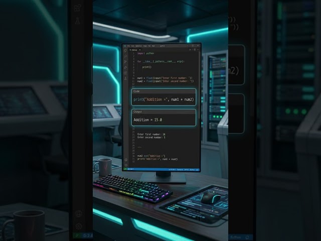 Build Your First Python Calculator in 5 Minutes |