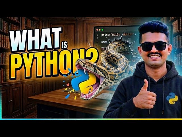 What is Python? | Python Explained for Beginners | Python Course #1