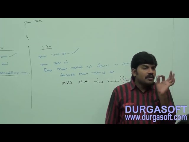 14 Core Java with OCJP SCJP  Language Fundamentals Part 14    main method part 2