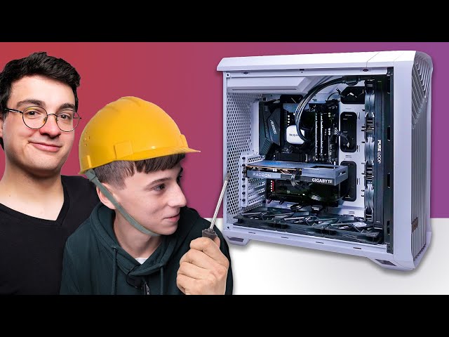 Budujemy KOMPUTER z kuzynem krok po kroku 🔧