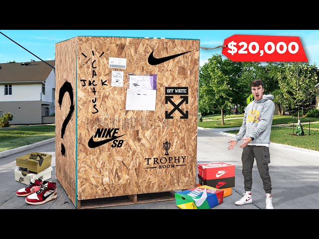 I Bought A $20,000 Sneaker Mystery Box