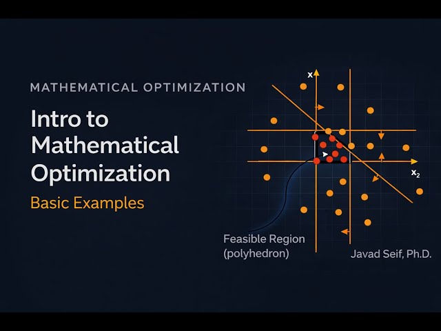 Introduction to Mathematical Optimization: Prescriptive Analytics | Operations Research