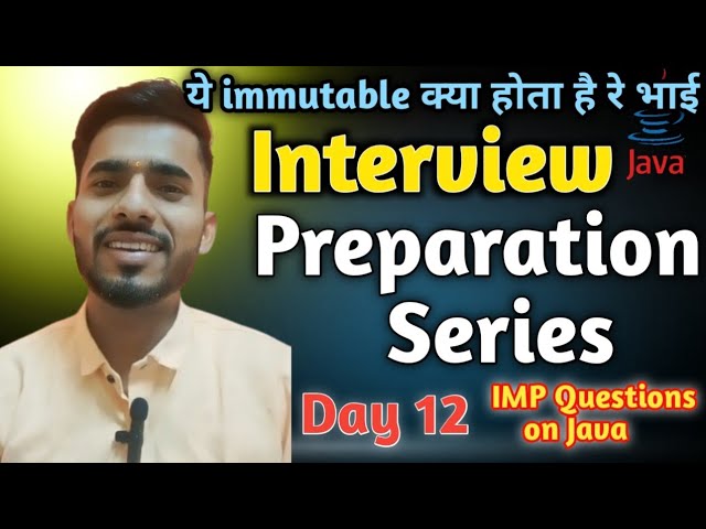 Why Strings Are Immutable  |  Interview Question Java | Interview Clear | Day 11 |@KiranAcademy-Official