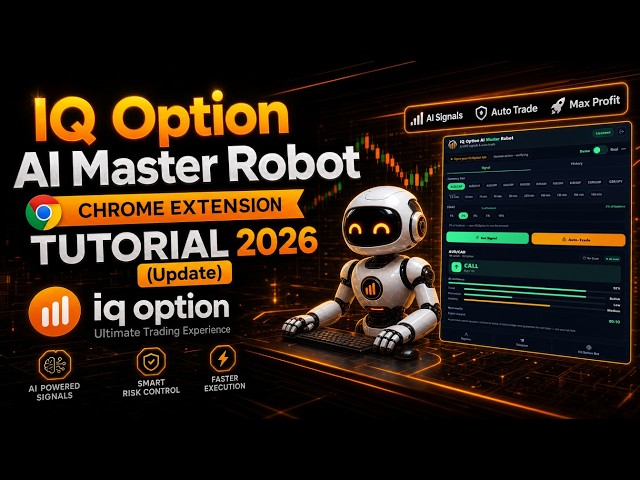 IQ Option AI Master Robot Chrome Extension Tutorial (Update 2026)