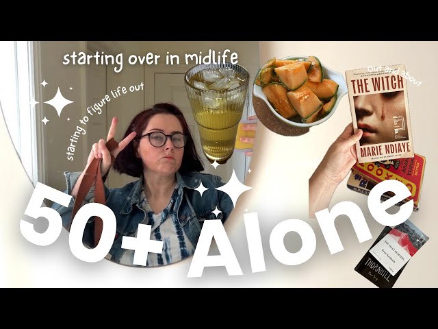 50 year old woman midlife reset starting over creative life solo living