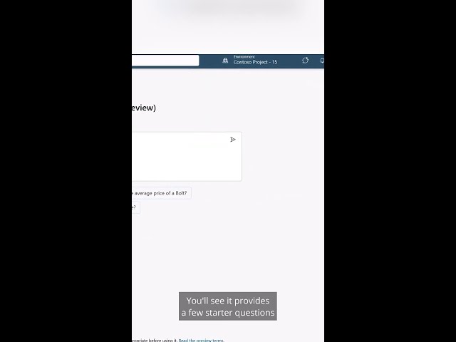 GPT-based Copilot user controls in Power Apps
