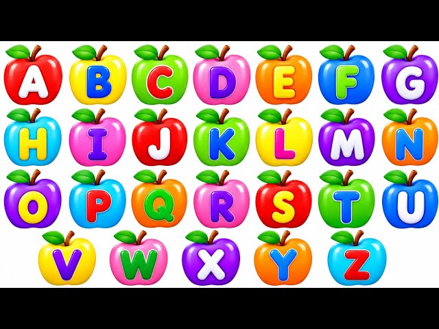 ABC | A for Apple 🍎 | Learn ABC Alphabet | Alphabet Song for Kids | Phonics song