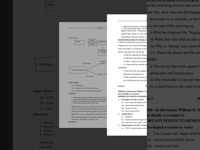 CBSE CLASS 12TH ENGLISH STUDY MATERIAL