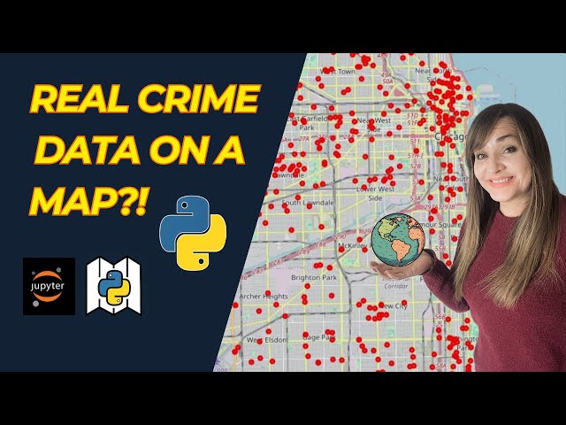Create an Interactive Crime Map with Python and Folium | Step-by-Step Tutorial