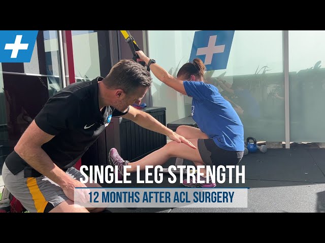 Single Leg Strength Exercises - 12 Months After ACL Surgery | Tim Keeley | Physio REHAB