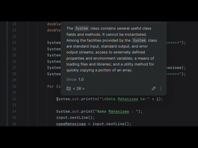 Video Tutorial 5 Program Java 
