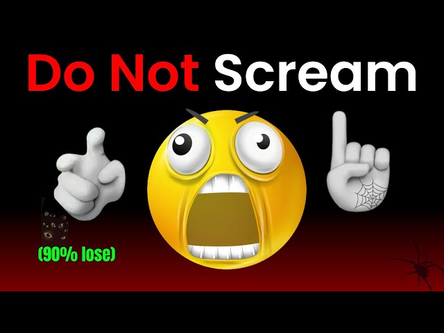 Don’t get scared while watching this video! 😱 Scare level test 🤯