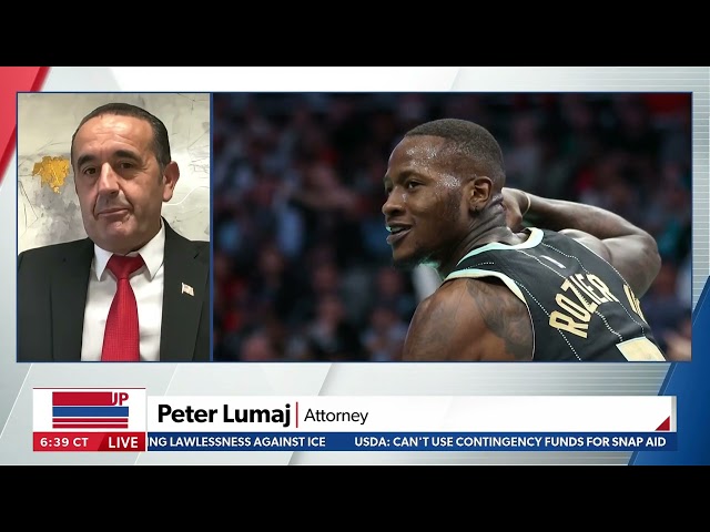 Attorney/Political Commentator Peter Lumaj ⁨@NewsmaxTV  discusses the NBA scandal & Letitia James