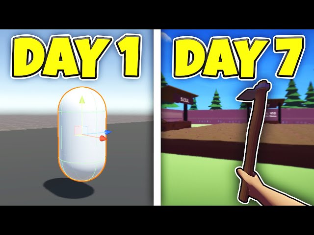 I made my first 3D game in 7 DAYS
