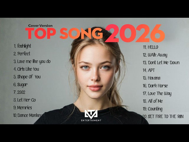Top20. Pop Music Cover l Relax Hot Hit Music Pop Playlist Best Song 🎙✨ 2026