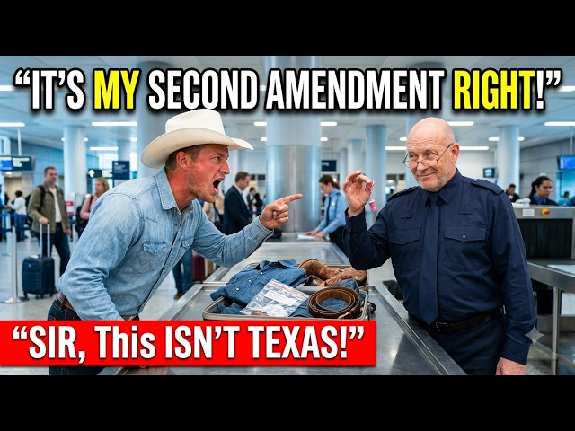 "Sir, This Isn’t Texas" - Americans Try US Gun Rights at Birmingham Customs