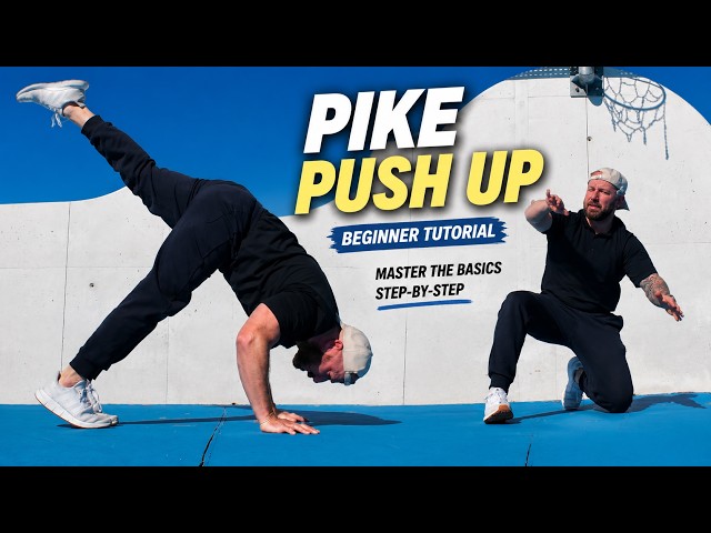 Pike Push Ups for Beginners Over 40 (Step-by-Step Tutorial)