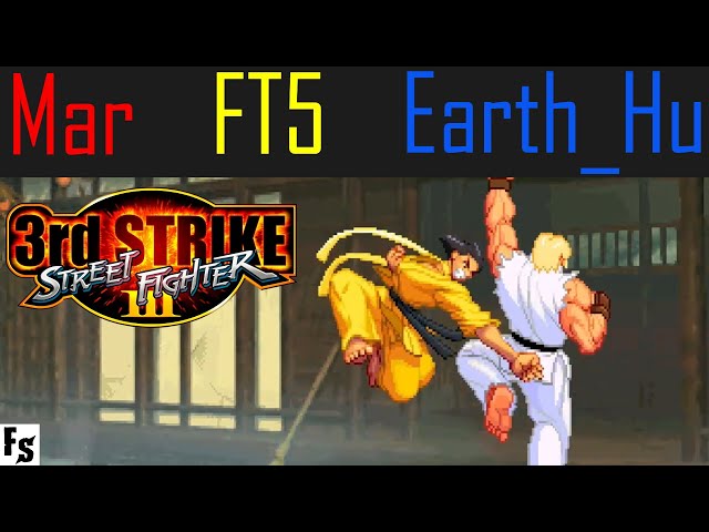 Street Fighter III: Third Strike - Mar [Makoto] vs Earth_Hu [Ken] (Fightcade FT5)