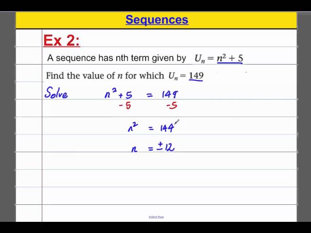 C1 Sequences & Series (2)