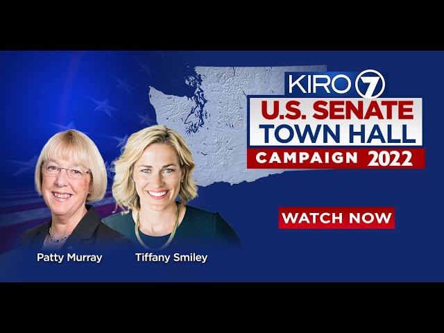 KIRO 7 U.S. Senate Town Hall with candidates Patty Murray and Tiffany Smiley