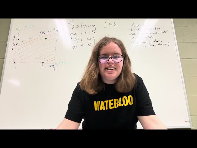 CO 250 #5 Solving IPs using Cutting Planes
