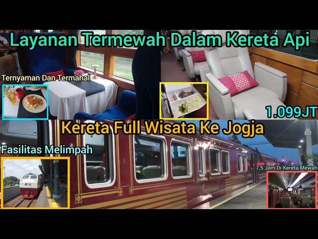 KERETA TERMEWAH TERNYAMAN & TERMAHAL KE JOGJA ❗❗KA Java Priority (Imperial) | Jakarta - Yogyakarta